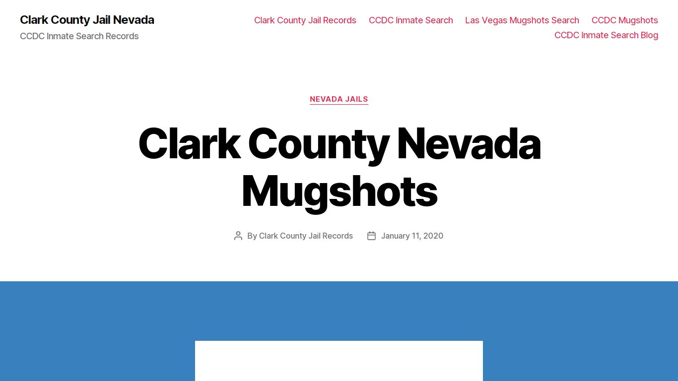 Clark County Nevada Mugshots - Clark County Jail Nevada
